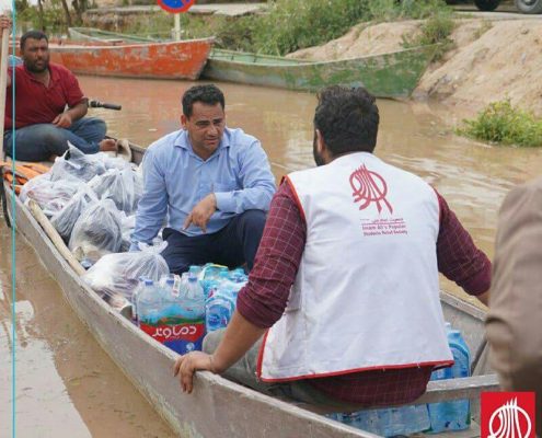 امدادرسانی سیل خوزستان بهار 98