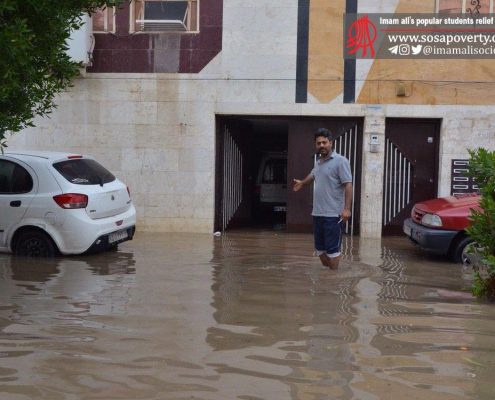 جاری شدن فاضلاب در اهواز